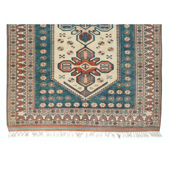 Handmade One-of-a-Kind Rug, Geometric Vintage Anatolian Carpet Handmade One-of-a-Kind Rug, Geometric Vintage Anatolian Carpet