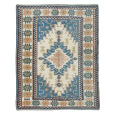Handmade Contemporary Area Rug, Geometric Anatolian Carpet, 100% Wool