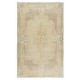 Antique Washed Turkish Oushak Rug with Medallion Design, One-of-a-Kind Wool Carpet for Living Room Decor Antique Washed Turkish Oushak Rug with Medallion Design, One-of-a-Kind Wool Carpet for Living Room Decor