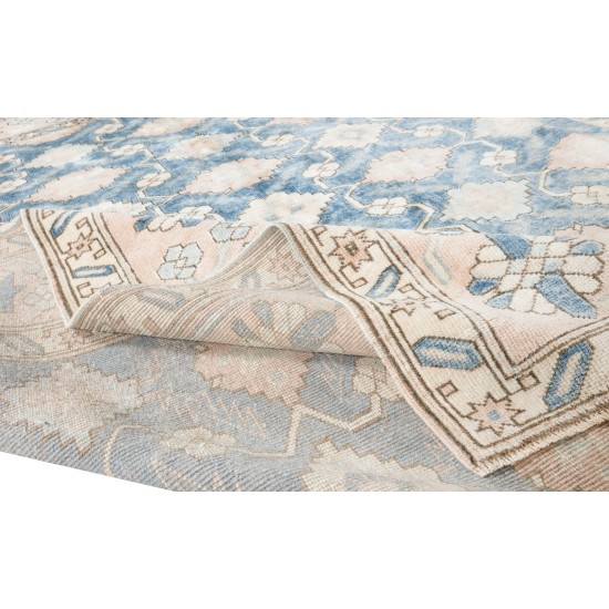 Handmade Turkish Rug, Authentic Floral Vintage Carpet Handmade Turkish Rug, Authentic Floral Vintage Carpet