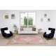 Handmade Contemporary Turkish Area Rug, Carpet with Medallion Design, 100% Wool