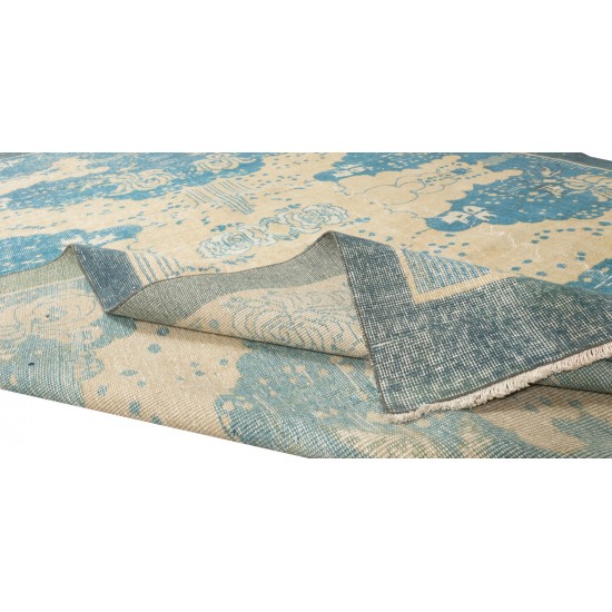 Hand Knotted Turkish Rug, Authentic Wool and Cotton Carpet Hand Knotted Turkish Rug, Authentic Wool and Cotton Carpet