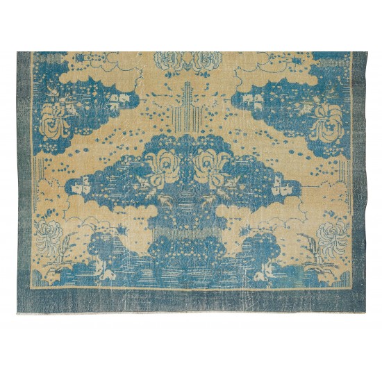 Hand Knotted Turkish Rug, Authentic Wool and Cotton Carpet Hand Knotted Turkish Rug, Authentic Wool and Cotton Carpet