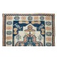 Modern Handmade Turkish Area Rug, Geometric Carpet, 100% Wool