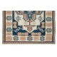 Modern Handmade Turkish Area Rug, Geometric Carpet, 100% Wool