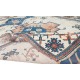 Modern Turkish Area Rug, Hand-Knotted Carpet, 100% Wool