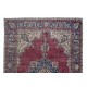 Outstanding Vintage Handmade Turkish Area Rug with Medallion Design