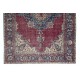 Outstanding Vintage Handmade Turkish Area Rug with Medallion Design