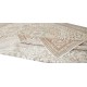 Contemporary Hand-Knotted Turkish Oushak Area Rug with Medallion Design, 100% Wool