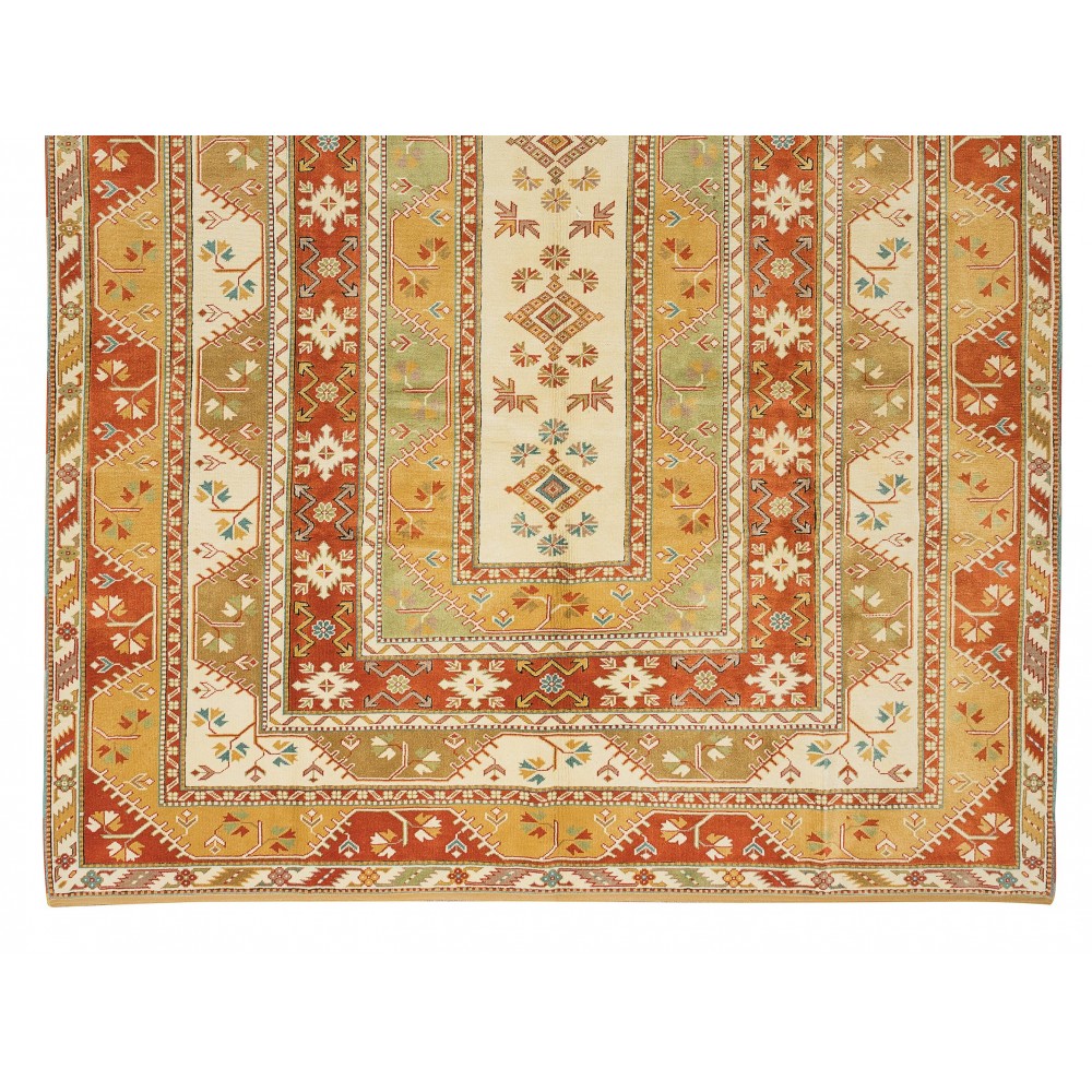 Unique Handmade Turkish Area Rug, Modern Hand Knotted Carpet, 100% Wool