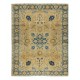 Vintage Hand Knotted Area Rug, Floral Pattern Turkish Carpet, 100% Wool