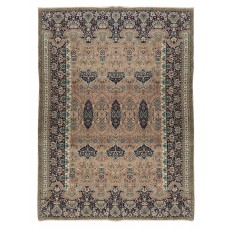 One-of-a-Kind Central Anatolian Rug, Traditional Vintage Handmade Carpet
