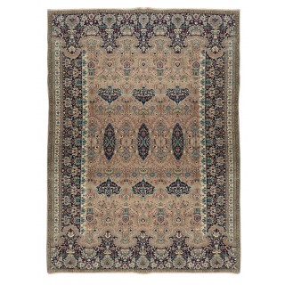 One-of-a-Kind Central Anatolian Rug, Traditional Vintage Handmade Carpet