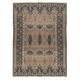 One-of-a-Kind Central Anatolian Rug, Traditional Vintage Handmade Carpet