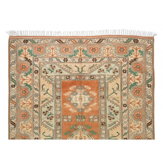 Hand Knotted Vintage Large Wool Rug from Turkey / Milas, 100% Wool, Unique Carpet Hand Knotted Vintage Large Wool Rug from Turkey / Milas, 100% Wool, Unique Carpet