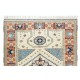 Handmade Turkish Area Rug, Modern Geometric Carpet, 100% Wool