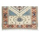 Handmade Turkish Area Rug, Modern Geometric Carpet, 100% Wool