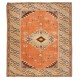 Handmade Turkish Area Rug, 100% Wool, Vintage Living Room Decor Carpet