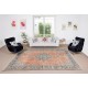 Unique Vintage Turkish Large Area Rug, Traditional Handmade Carpet