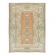 Hand Knotted Vintage Large Wool Rug from Turkey / Milas, 100% Wool