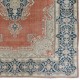 Rare Size 1940s Turkish Rug. Fine Vintage Oriental Carpet