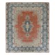 Rare Size 1940s Turkish Rug. Fine Vintage Oriental Carpet