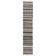 Adjustable. Bohemian Handmade Cotton Rag Rug. Vintage Striped Turkish Runner Kilim. Reversible