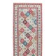 Hallway Runner Rug from Turkey, 20th Century Hand Knotted Corridor Carpet