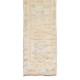 Handmade Turkish Narrow Runner Rug, Vintage Oushak Hallway Runner