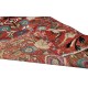Floral Motif Vintage Hand Knotted Small Runner Rug from Turkey, Ca 1960 Floral Motif Vintage Hand Knotted Small Runner Rug from Turkey, Ca 1960