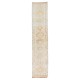 Vintage Handmade Anatolian Wool Runner Rug, Narrow Hallway Carpet