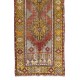 Vintage Village Runner Rug from Turkey, Hand Knotted Corridor Carpet