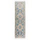 Hand Knotted Vintage Wool Runner Rug for Hallway Decor, Geometric Authentic Corridor Carpet Hand Knotted Vintage Wool Runner Rug for Hallway Decor, Geometric Authentic Corridor Carpet