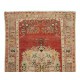 Mid-Century Handmade Anatolian Wool Accent Rug, Circa 1960