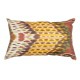 Hand-Woven Colorful Cushion Cover from %100 Cotton IKAT Fabric, Uzbek Pillowcase Hand-Woven Colorful Cushion Cover from %100 Cotton IKAT Fabric, Uzbek Pillowcase