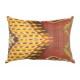 Ikat Cushion Cover with Bohemian Style, Decorative Ikat Lace Pillow