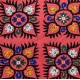 Hand Embroidered Bedspread, Vintage Suzani Tapestry, Uzbek Throw