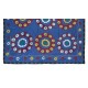 100% Cotton Suzani Bedspread, Hand Embroidered Wall Hanging, Vintage Tapestry in Blue 100% Cotton Suzani Bedspread, Hand Embroidered Wall Hanging, Vintage Tapestry in Blue