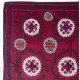 Vintage Square Suzani Fabric Wall Hanging, Uzbek Tapestry in Maroon Red, Embroidered Cotton Bed Cover Vintage Square Suzani Fabric Wall Hanging, Uzbek Tapestry in Maroon Red, Embroidered Cotton Bed Cover