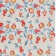 100% Silk Suzani Fabric Wall Hanging, New Uzbek Embroidered Bedspread in Cream