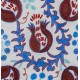 Modern Silk Embroidery Cushion Cover, Handmade Suzani Pillowcase from Central Asia, Home Decor Sham
