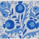 Cream & Blue Lace Pillow Cover From Uzbekistan, Silk Hand Embroidered Cushion Cover, Suzani Sham, Decorative Throw Pillow Cream & Blue Lace Pillow Cover From Uzbekistan, Silk Hand Embroidered Cushion Cover, Suzani Sham, Decorative Throw Pillow