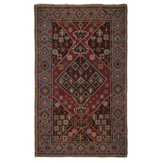 Antique Karabagh Rug, Late 19th Century