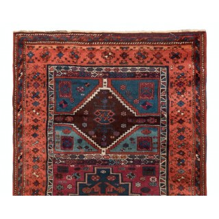 Antique East Anatolian Kurdish Rug, Ca 1890