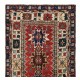 Antique Caucasian Lesghi Rug, Late 19th Century