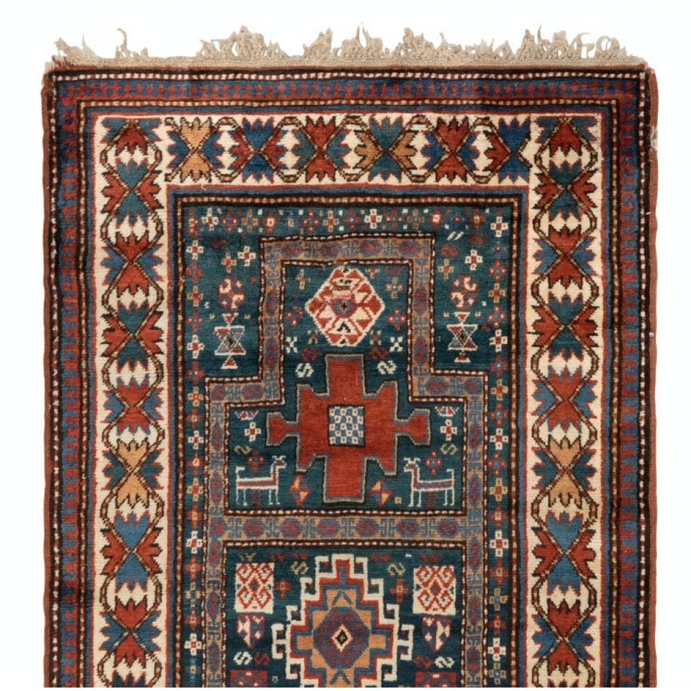 Antique Karachopt Kazak Rug, South Caucasus, Late 19th Century