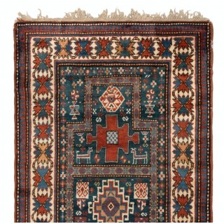 Antique Karachopt Kazak Rug, South Caucasus, Late 19th Century
