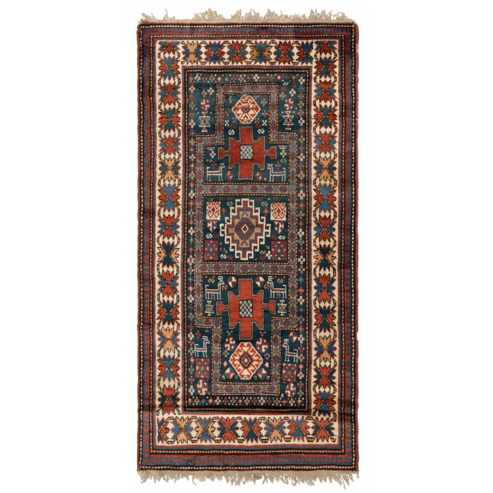 Antique Karachopt Kazak Rug, South Caucasus, Late 19th Century
