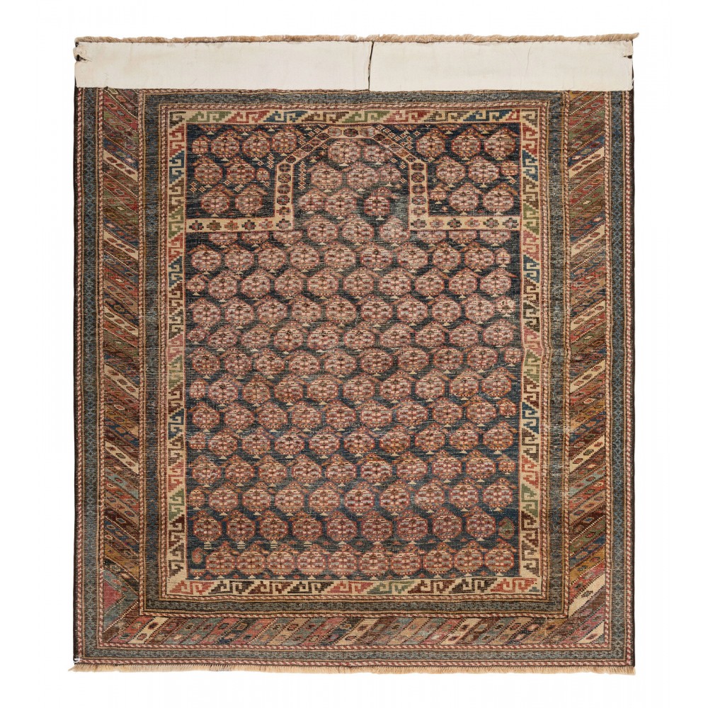 Antique Shirvan Prayer Rug, East Caucasus, Late 19th Century Antique Shirvan Prayer Rug, East Caucasus, Late 19th Century