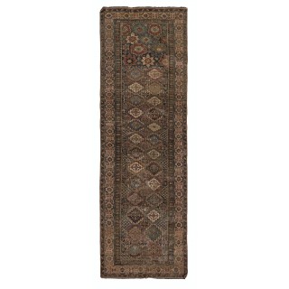 Antique Shirvan Runner Rug, East Caucasus, Circa 1860